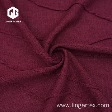 65/35 TR Jacquard Single Jersey Fabric Polyester Rayon